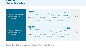 Theme 1 indicators as described in the main report